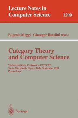 bokomslag Category Theory and Computer Science