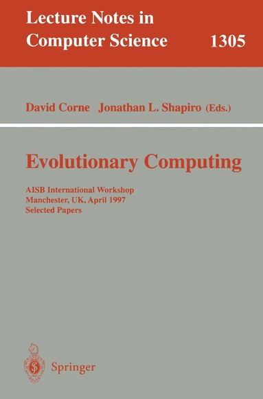 David Corne, Jonathan L. Shapiro - Evolutionary Computing, Häftad