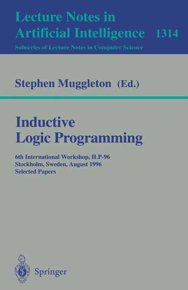 Stephen Muggleton - Inductive Logic Programming, Häftad