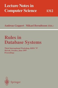 bokomslag Rules in Database Systems