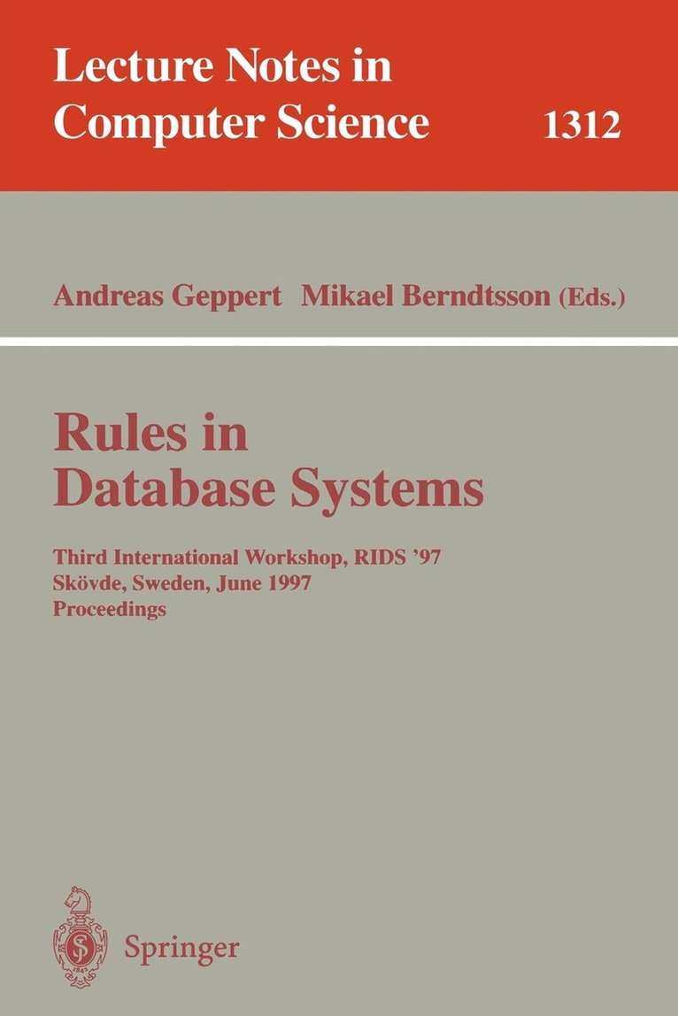 Rules in Database Systems 1