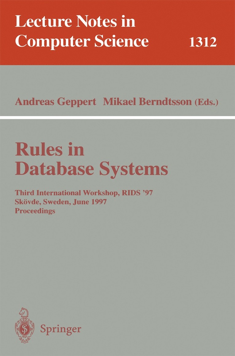 Rules in Database Systems 1