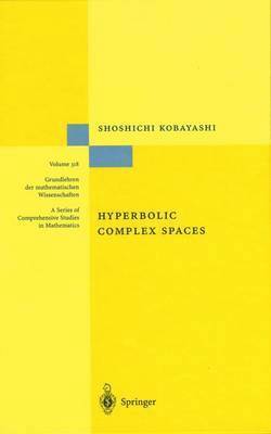 Hyperbolic Complex Spaces 1