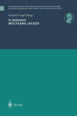 In memoriam Wolfgang Jaeger 1