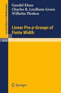 bokomslag Linear Pro-p-Groups of Finite Width
