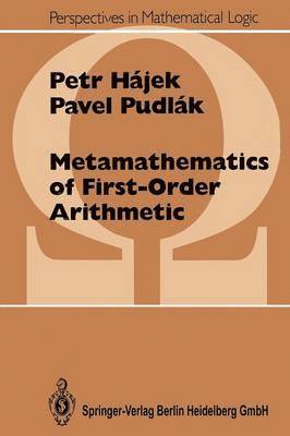 bokomslag Metamathematics of First-Order Arithmetic