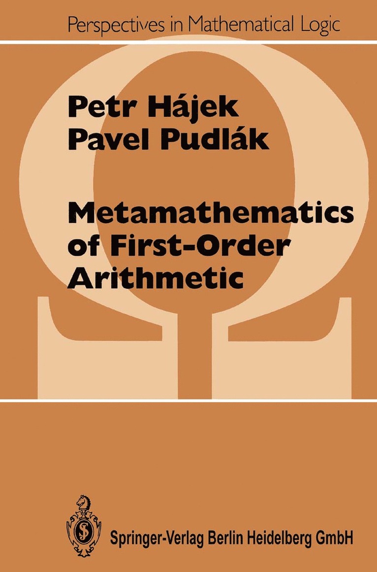 Metamathematics of First-Order Arithmetic 1