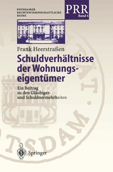 Frank Heerstraßen - Schuldverhältnisse der Wohnungseigentümer, Häftad