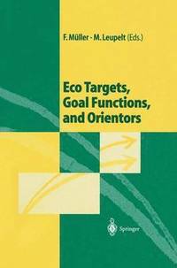 bokomslag Eco Targets, Goal Functions, and Orientors