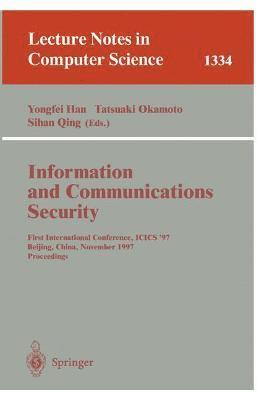 bokomslag Information and Communications Security