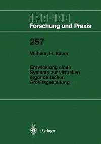 bokomslag Entwicklung eines Systems zur virtuellen ergonomischen Arbeitsgestaltung