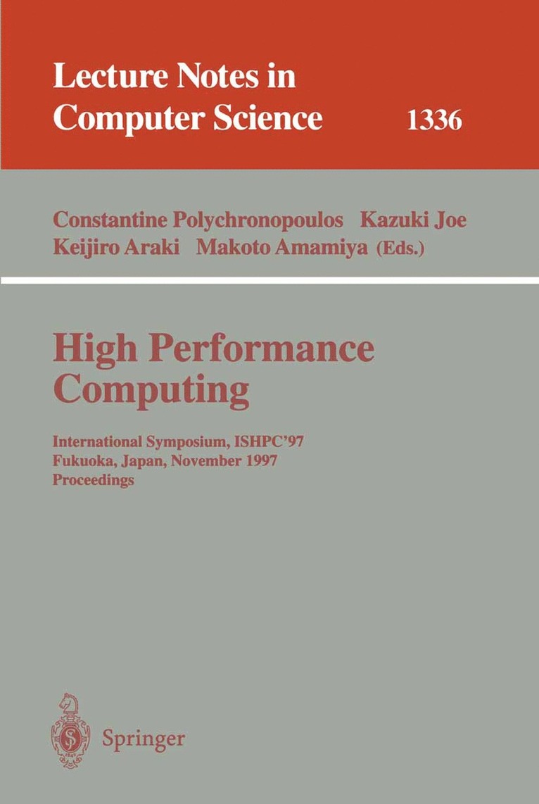 High Performance Computing 1