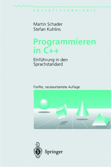 Martin Schader, Stefan Kuhlins - Programmieren in C++, Häftad