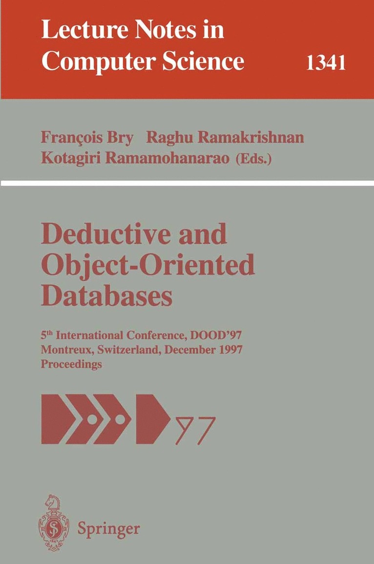 Deductive and Object-Oriented Databases 1