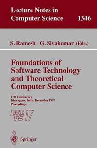 bokomslag Foundations of Software Technology and Theoretical Computer Science