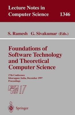 bokomslag Foundations of Software Technology and Theoretical Computer Science