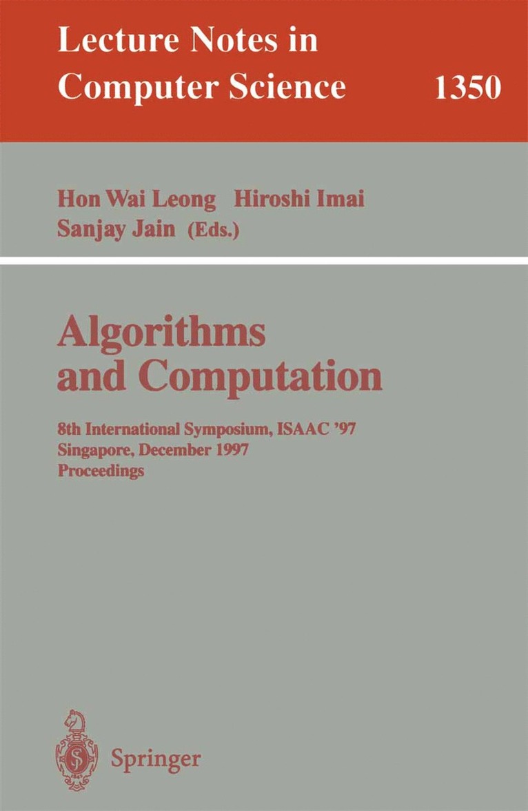 Algorithms and Computation
