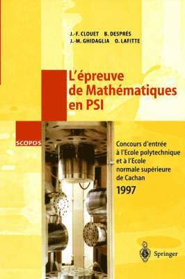 bokomslag L'preuve de Mathmatiques en PSI