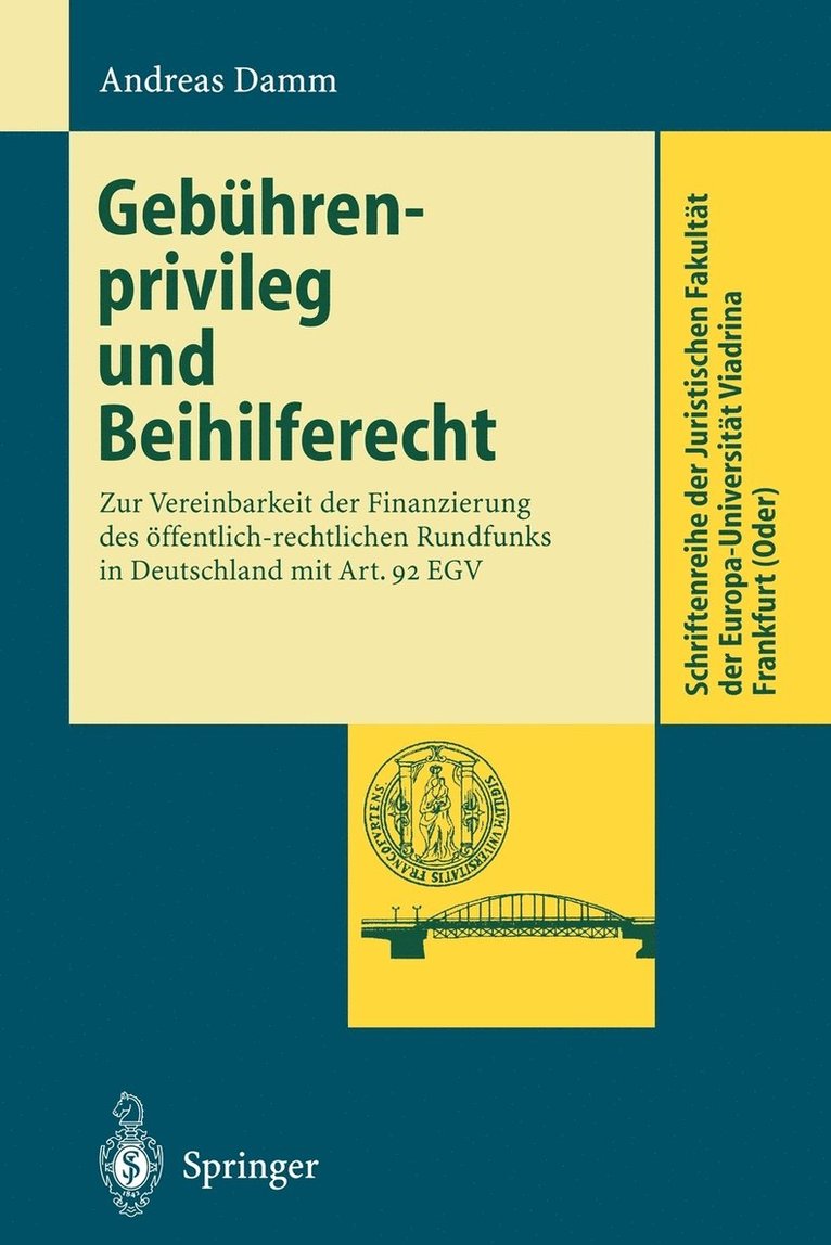 Gebhrenprivileg und Beihilferecht 1