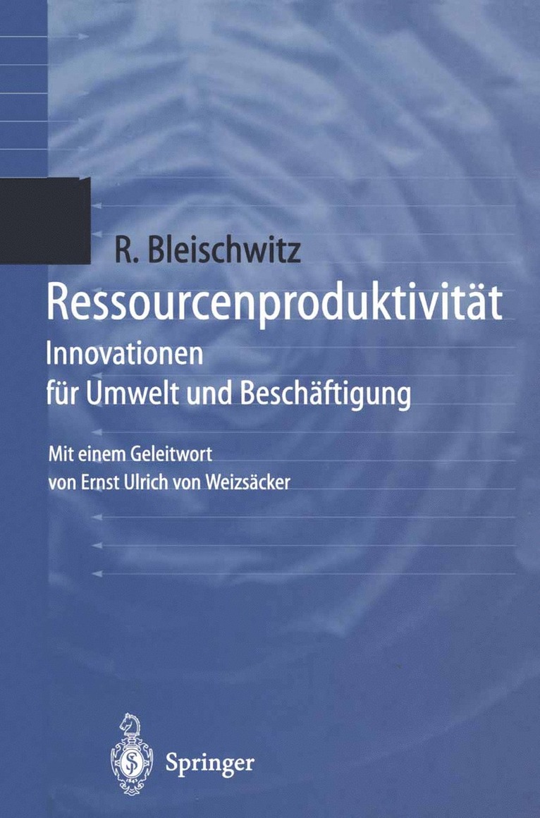 Raimund Bleischwitz - Ressourcenproduktivität, Häftad