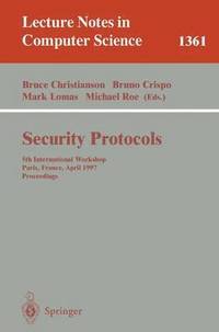 bokomslag Security Protocols