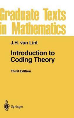 J.H. van Lint, J. H. Van Lint - Introduction to Coding Theory, Inbunden
