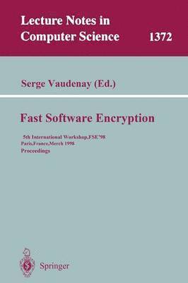 bokomslag Fast Software Encryption