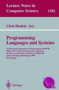 bokomslag Programming Languages and Systems