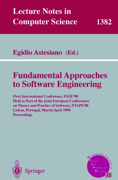 Egidio Astesiano - Fundamental Approaches to Software Engineering, Häftad