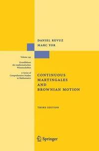 bokomslag Continuous Martingales and Brownian Motion