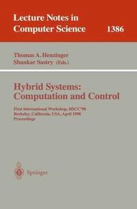 bokomslag Hybrid Systems: Computation and Control