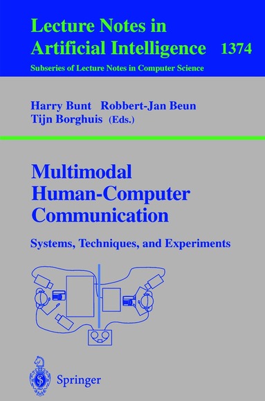Harry Bunt, Robbert-Jan Beun, Tijn Borghuis - Multimodal Human-Computer Communication, Häftad