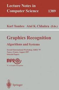 bokomslag Graphics Recognition: Algorithms and Systems