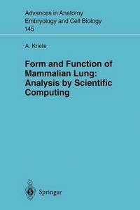 bokomslag Form and Function of Mammalian Lung: Analysis by Scientific Computing