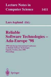 bokomslag Reliable Software Technologies - Ada-Europe '98