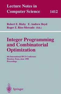 bokomslag Integer Programming and Combinatorial Optimization