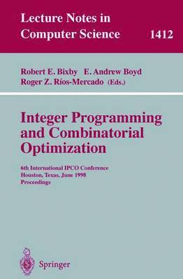 bokomslag Integer Programming and Combinatorial Optimization