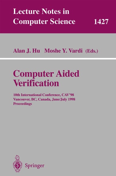 Alan J. Hu, Moshe Y. Vardi - Computer Aided Verification, Häftad