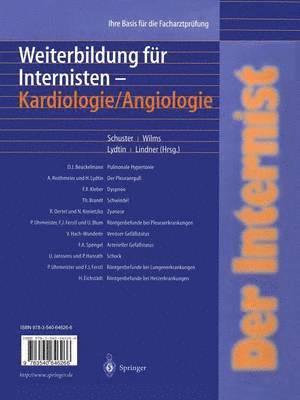 Der Internist: Weiterbildung fr Internisten Kardiologie/ Angiologie 1