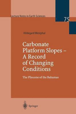 bokomslag Carbonate Platform Slopes - A Record of Changing Conditions