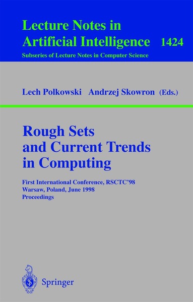 Andrzej Skowron, Lech Polkowski, Lech Polkowski - Rough Sets and Current Trends in Computing, Häftad