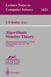 bokomslag Algorithmic Number Theory