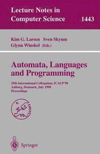 bokomslag Automata, Languages and Programming