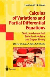 bokomslag Calculus of Variations and Partial Differential Equations