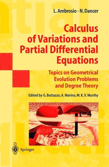 bokomslag Calculus of Variations and Partial Differential Equations