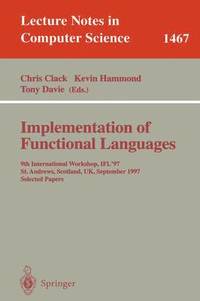 bokomslag Implementation of Functional Languages