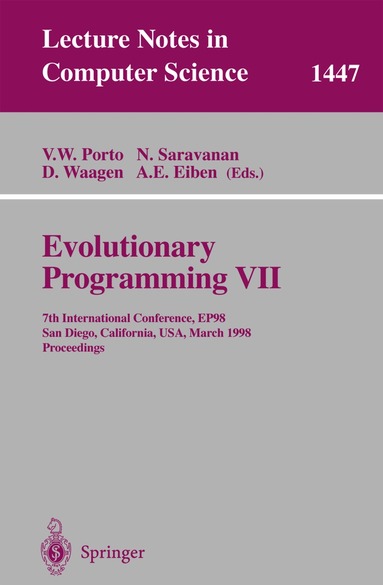 V.W. Porto, N. Saravanan, D. Waagen, A.E. Eiben - Evolutionary Programming VII, Häftad