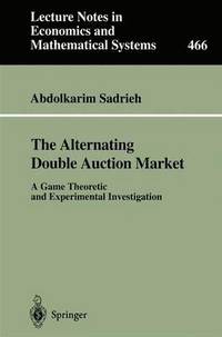 bokomslag The Alternating Double Auction Market