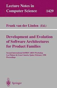 bokomslag Development and Evolution of Software Architectures for Product Families