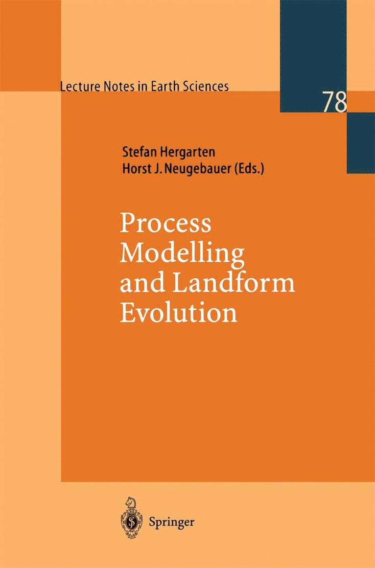 Stefan Hergarten, Horst J. Neugebauer - Process Modelling and Landform Evolution, Häftad